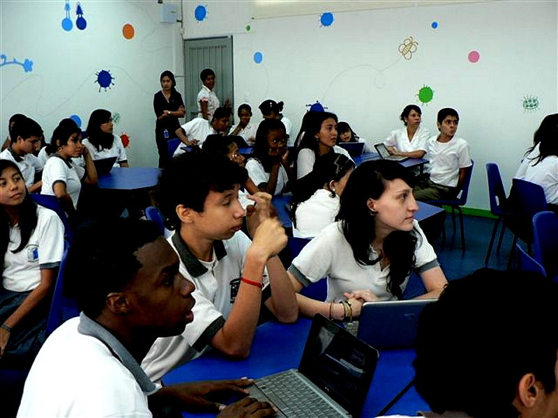 Cali en la red de Aulas digitales de Telefónica