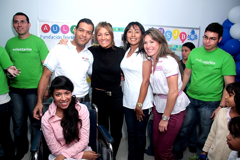 Actualmente están en funcionamiento cinco Aulas Fundación Telefónica en Hospitales, de las cuales tres se encuentran en Caracas