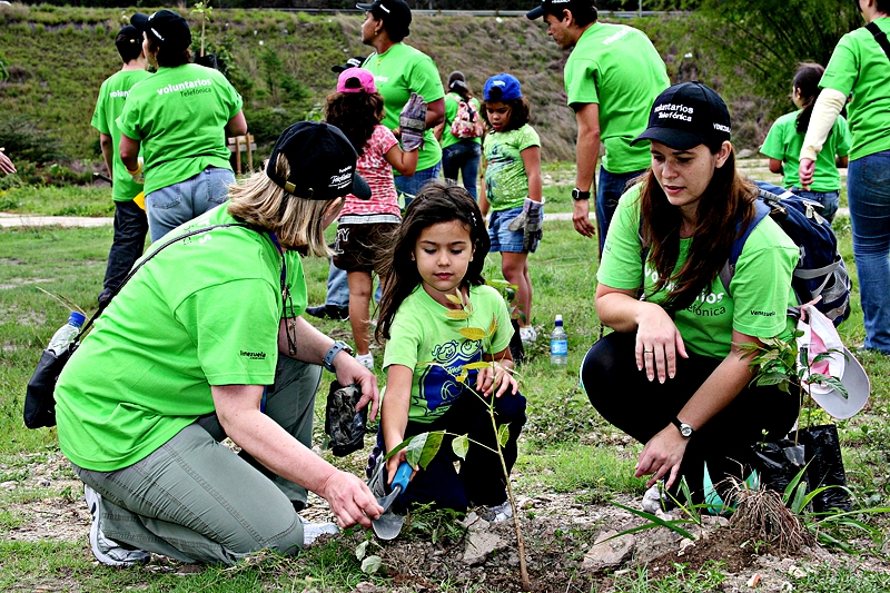 La Fundación y sus voluntarios llevan a cabo múltiples actividades a favor del medioambiente en Venezuela