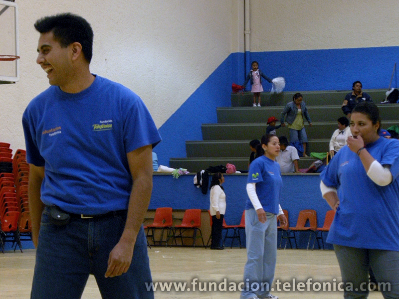 Los voluntarios se enfrentaron en un torneo amistoso con el grupo Morelos, de la 3ª. Edad.