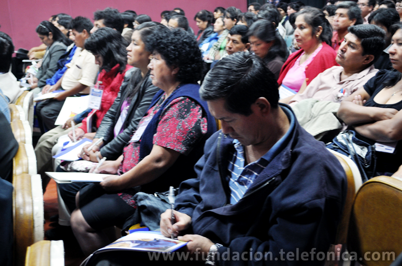 Docentes Ayacuchanos durante la IV Semana EducaRed "Las TIC como herramientas para el aprendizaje".