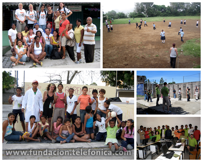 Por sexto año consecutivo, Voluntarios Telefónica de todos los países del Grupo destinarán su período de vacaciones, durante 3 semanas, en proyectos en Latinoamérica colaborando con el programa Proniño.