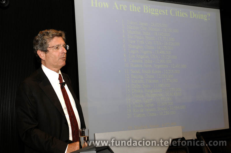 El presidente ejecutivo de la Academia de las Ciencias de Nueva York, Ellis Rubinstein.