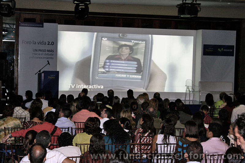 Foro: La Vida 2.0, la comunicación en el mundo digital. Caracas, Venezuela.