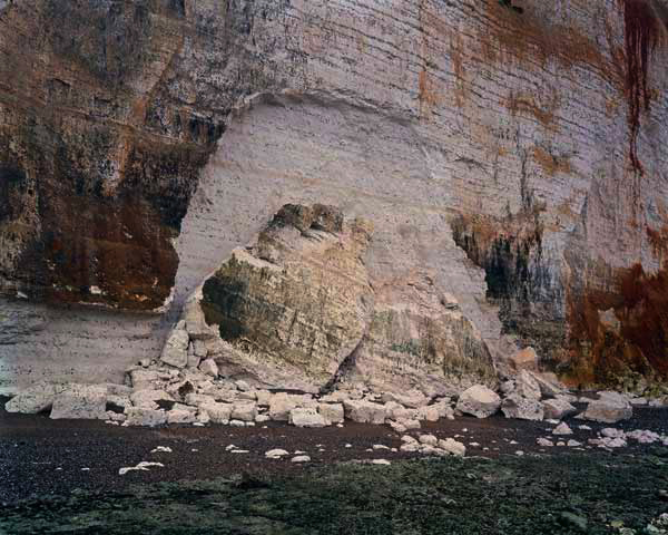Jem Southam: St. Pierre-en-Port, 9 November 2005, de la serie "The Rockfalls of Normandy" © Jem Southam.