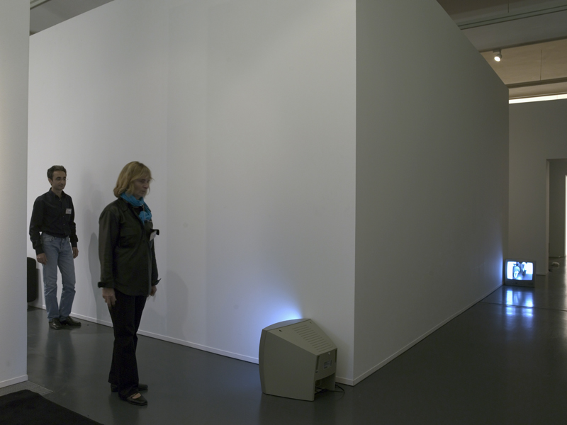 Pasado & Presente Colección Nuevos Medios Centro Pompidou, Con obras de Vito Acconci, Mik Aernout, Thierry Kuntzel, Chris Marker, Bruce Nauman, June Paik, Zineb sedira y Tony Oursler