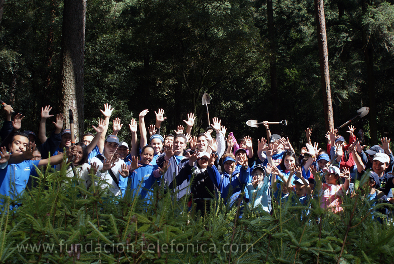 Con estas acciones el Grupo Telefónica refrenda su compromiso con el medio ambiente y refleja el espíritu de colaboración de quienes lo integran.