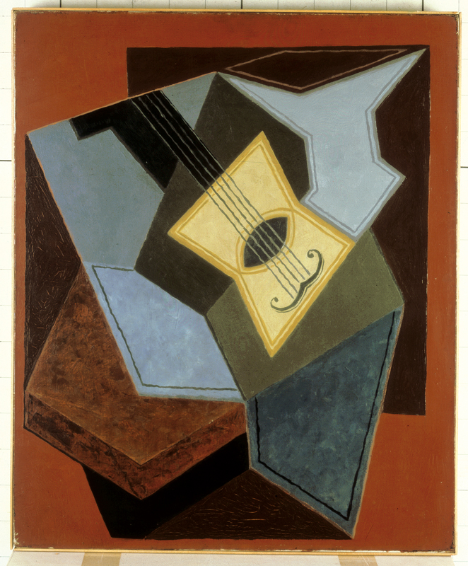 Juan Gris, Guitare et compotier (1926-27).