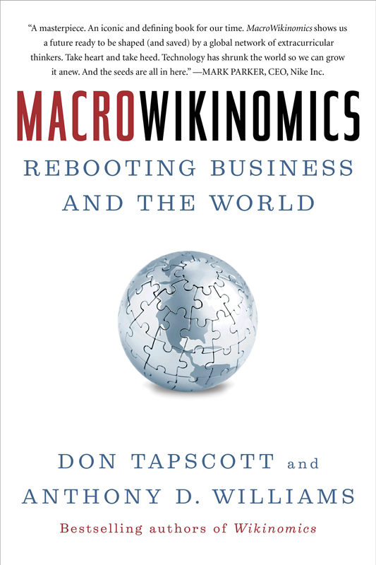 Portada del libro MACROWIKINOMICS.