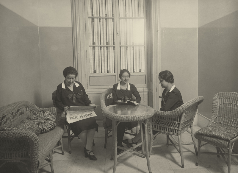 Sala de descanso, Jerez de la Frontera, Cádiz © González Ragel, sin data.