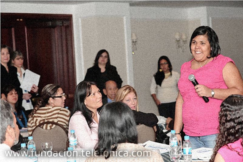 Docentes de las Aulas Fundación Telefónica en escuelas Proniño se reunieron en el I Encuentro Nacional de dinamizadores.