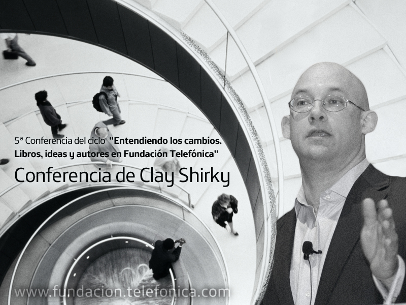 Clay Shirky en diciembre de 2009 en el ciclo de debates abiertos “Diez conceptos que están cambiando el futuro”.