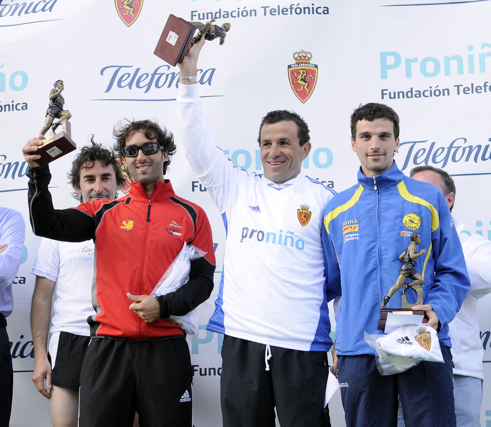Los ganadores de la Carrera Proniño.
