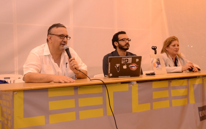 El primer conversatorio del 3° Festival de la Lectura Chacao fue organizado por Fundación Telefónica y estuvo a cargo del escritor venezolano Rodrigo Blanco.