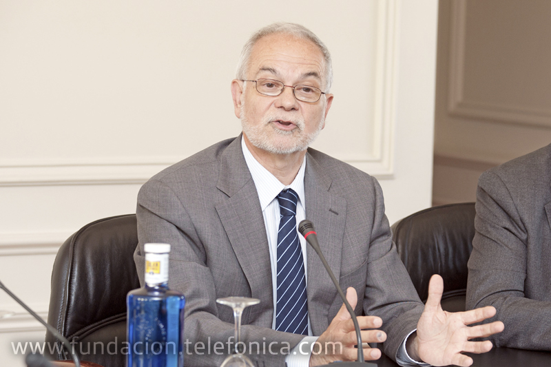 Javier Nadal, Vicepresidente Ejecutivo de Fundación Telefónica.