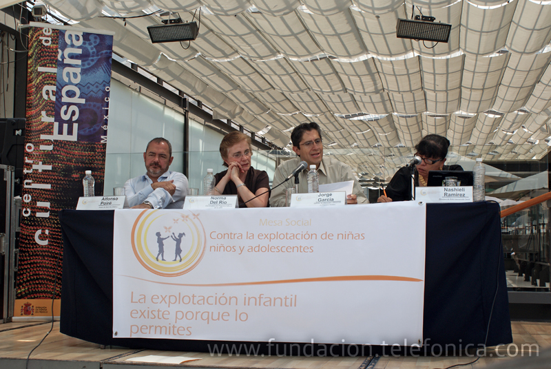 El 9 de junio se anunció la creación de la Mesa Social contra la Explotación de Niñas, Niños y Adolescentes, en la que participan 16 instituciones gubernamentales y no gubernamentales, entre ellas Fundación Telefónica.