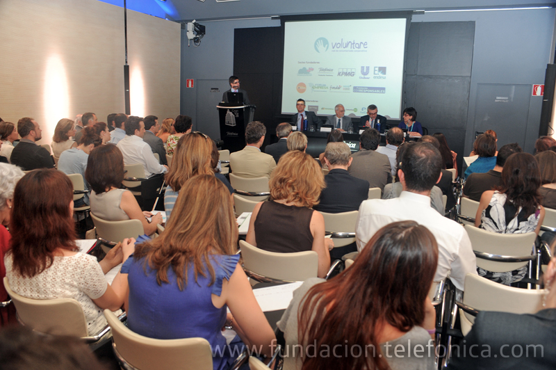 El acto de lanzamiento del portal se desarrolló en el Auditorio de la Tienda de Telefónica, en Gran Vía, 28.