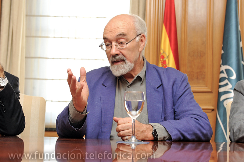 Francis Pisani durante la presentación del proyecto.