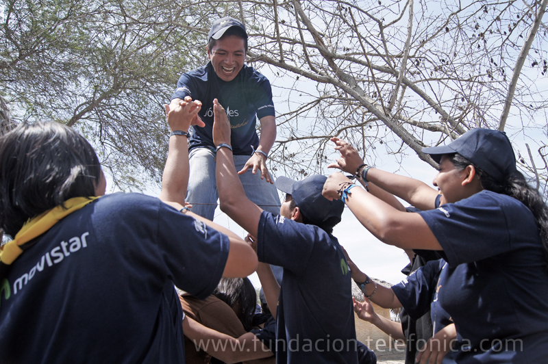Los participantes en el Encuentro representan a la red del programa Jóvenes, que promueve la continuidad educativa universitaria, el apoyo al emprendimiento social y productivo y la conformación de una red internacional de jóvenes.