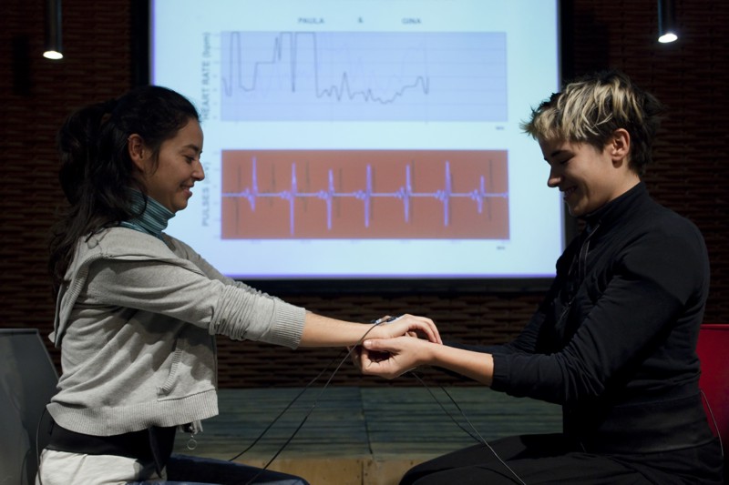 El encuentro se desarrolló bajo el subtítulo de “Piel emocional. Performance y espacios sensoriales”
