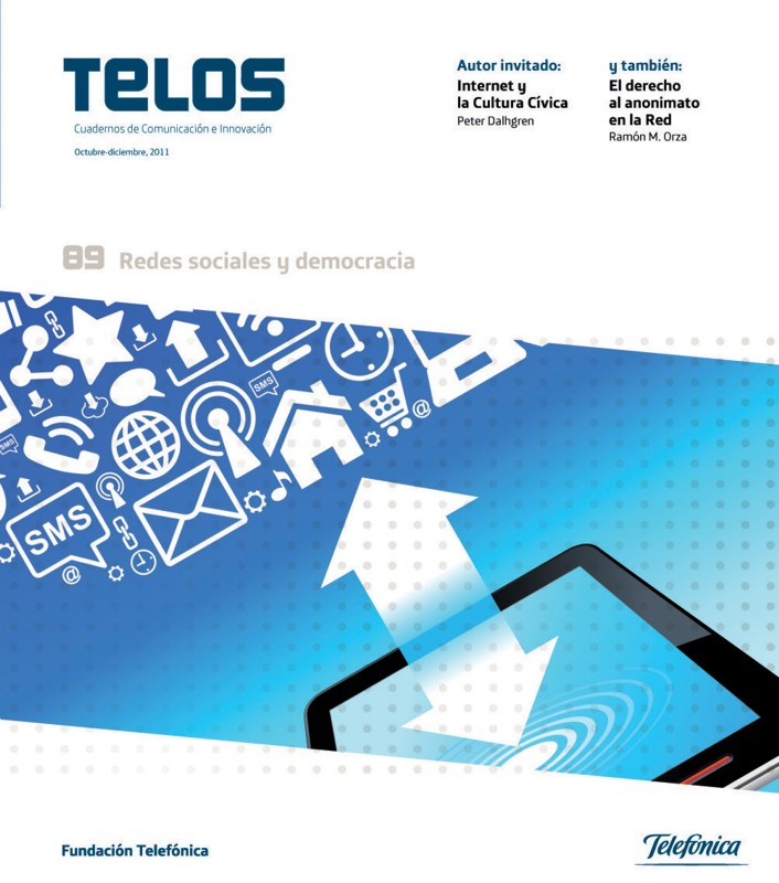 La revista TELOS dedica su número 89 a la relación entre democracia y redes sociales