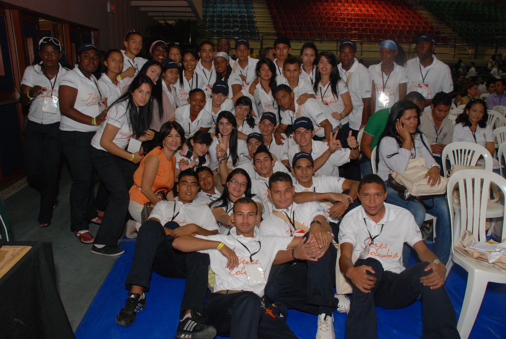 Este evento de Fundación Telefónica se realizó en el marco de la II Cumbre Mundial de Voluntariado Juvenil, cumbre que reunió a 700 jóvenes de todo el mundo.