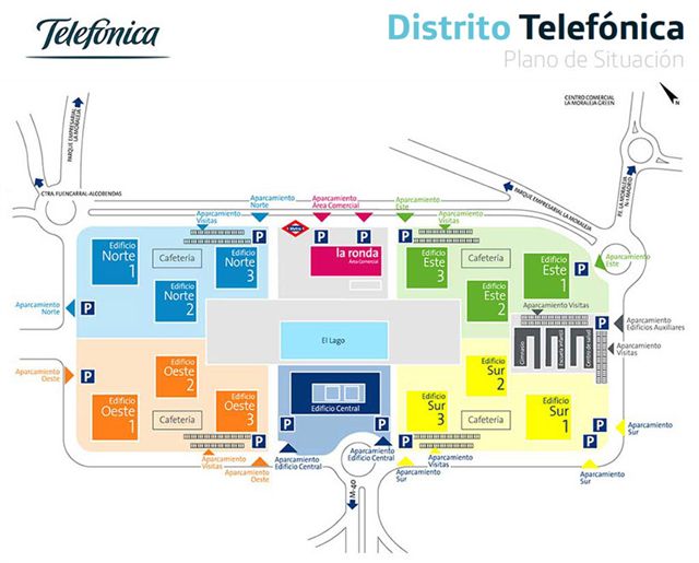 Cómo llegar al Auditorio Distrito Telefónica