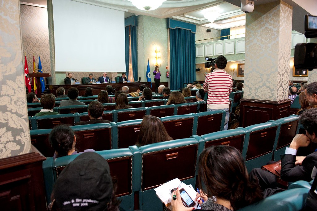 La presentación del Informe se desarrolló en el Paraninfo del Rectorado de la Universidad Politécnica de Madrid.