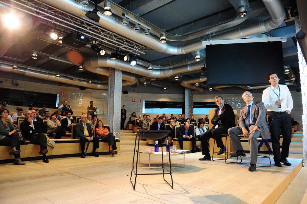 La presentación de Think Big Jóvenes España ha tenido lugar en el Espacio Fundación Telefónica.