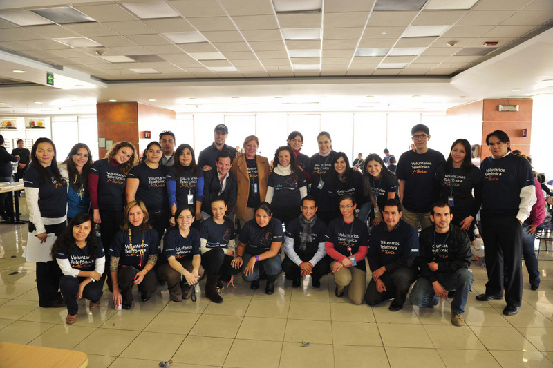 Por un día, los Voluntarios Telefónica se convirtieron en Reyes Magos.