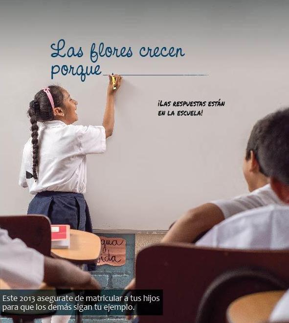 El objetivo de la campaña es sensibilizar a todos los sectores de la sociedad sobre la importancia de la educación en la niñez nicaragüense.