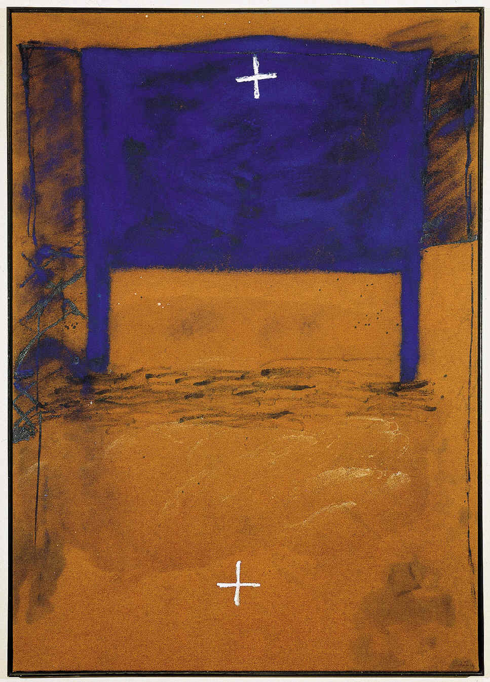 Blau i dues creus (1980).