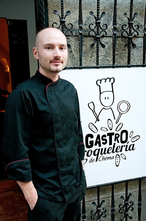 Chema Soler, chef de la Gastrocroquetería