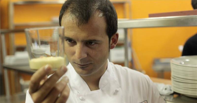 Kisko García, con una estrela Michelín.