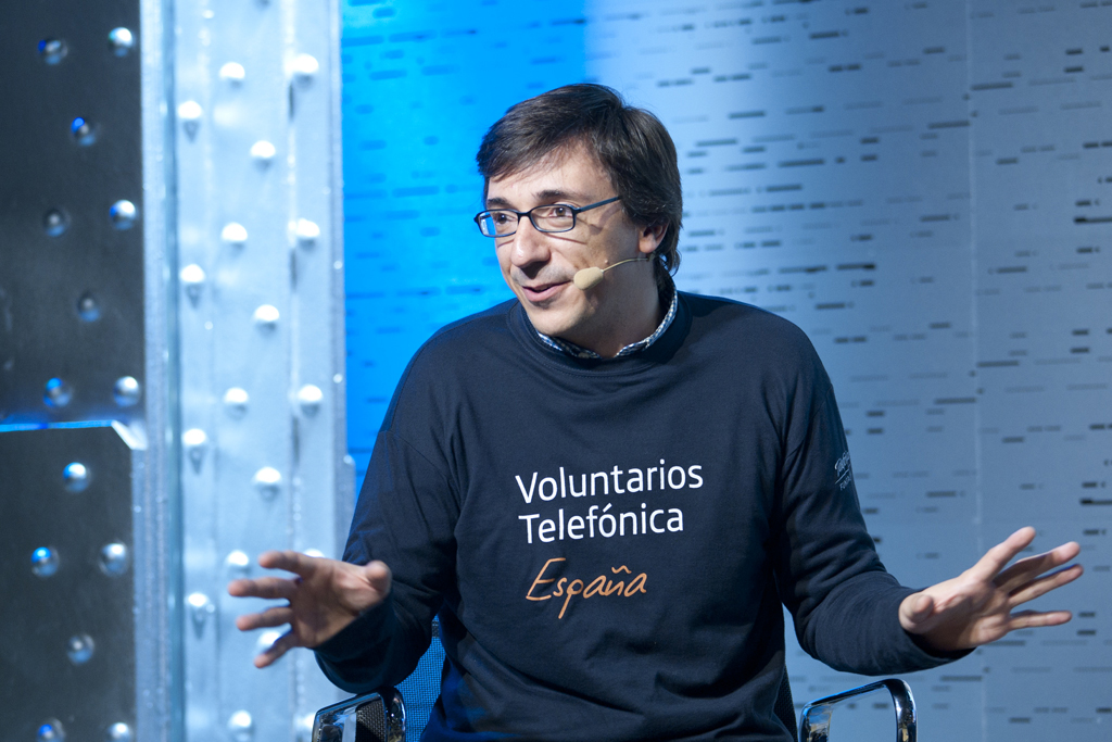 Ricardo Esteban, uno de los 27.000 Voluntarios Telefónica