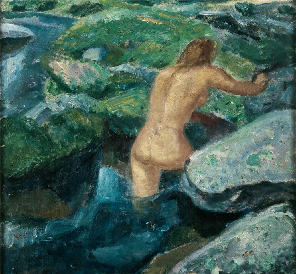 Baño en la Pedriza, de Daniel Vázquez Díaz