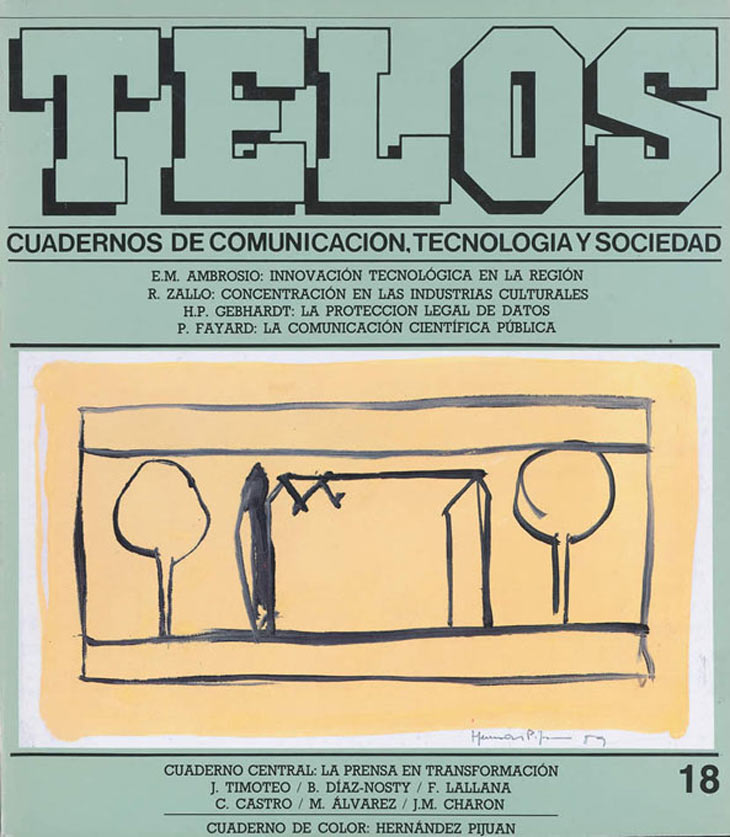 A finales de los años 80 la prensa estaba experimentando intensas transformaciones en su estructura tradicional como consecuencia de la introducción de las nuevas tecnologías en el proceso de producción de periódicos y revistas. Conscientes de ello, dedicamos el Cuaderno Central del número 18 (junio-agosto de 1989) al análisis de estas transformaciones.