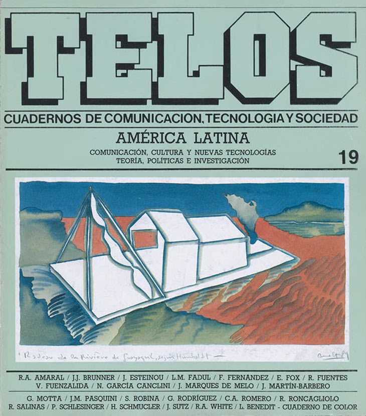 La evolución de las telecomunicaciones en América Latina ha sido siempre un tema de interés para los investigadores de Telos, tal y como lo demuestra la consagración de un número íntegro a esta región. También latinoamericano es el autor de las obras del Cuaderno de Color, el arquitecto y artista argentino Luis Benedit, inspirado por los dibujos de los pintores alemanes que ilustraron los viajes de Humbolt por América Latina.