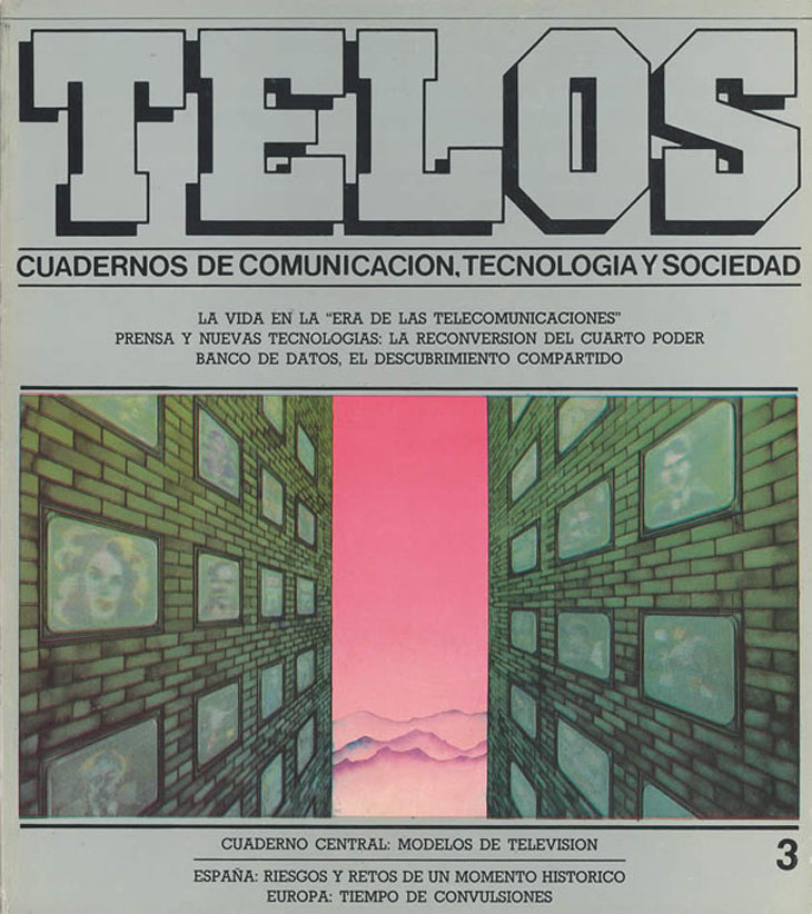 Este número de Telos centró el foco de sus artículos en los tiempos de cambio que los distintos modelos televisivos estaban atravesando, analizando diversos aspectos de los modelos español, europeo y latinoamericano. En esta época, 1986, los hogares españoles sólo recibían dos cadenas, ambas de la televisión pública.