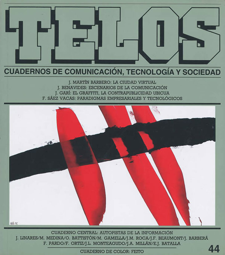 En 1996, cuando la cifra de ordenadores conectados a Internet alcanzaba la cifra de 10 millones, el concepto “autopistas de la información” tomó gran relevancia para referirse al esperado incremento de las comunicaciones telemáticas y del intercambio de datos a través de Internet. Los miembros del Comité Científico se hicieron eco de esta tendencia, y le dedicaron el Cuaderno Central del número 44.