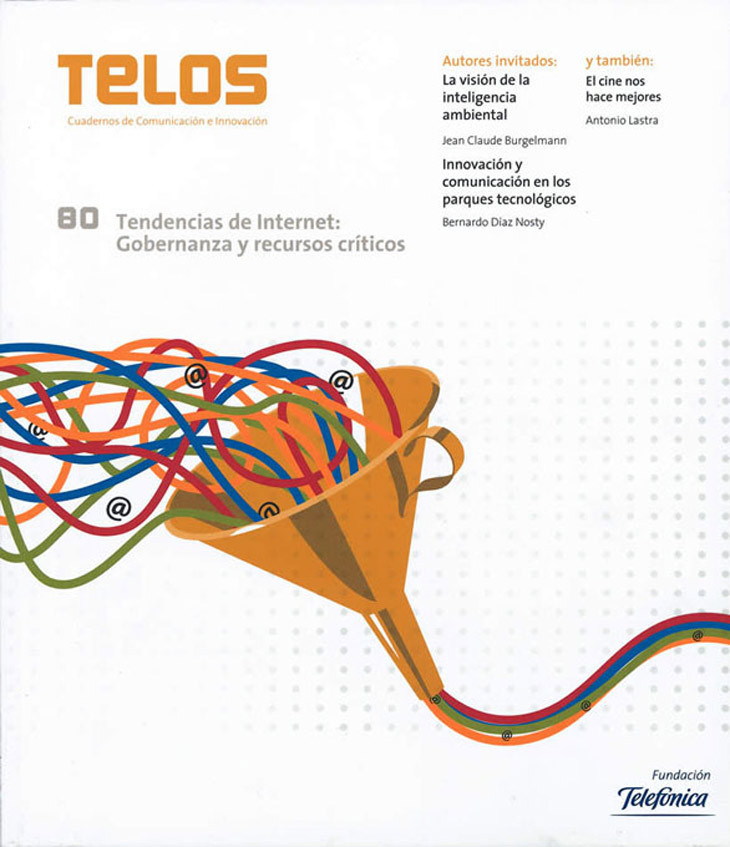 Un año y medio antes de que se creara el Foro de la Gobernanza de Internet en España (IGF por sus siglas en inglés), la revista publicó un Cuaderno Central sobre este tema, coordinado por Jorge Pérez, coordinador a su vez del IGF España. La gobernanza de Internet es el desarrollo y la aplicación por los gobiernos, las empresas y la sociedad civil, de los principios, normas, procedimientos de adopción de decisiones y programas comunes que configuran la utilización de Internet.