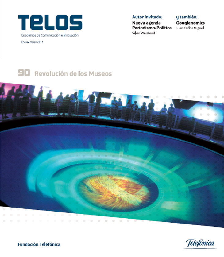 Telos se ha ocupado a lo largo de su historia de los distintos ámbitos en los que la implantación de las nuevas tecnologías ha tenido un impacto significativo. En el número 90 analizamos cómo los museos han sido uno de los lugares donde este cambio ha sido más evidente, ya que durante décadas habían permanecido iguales a las instituciones que se crearon en el siglo XIX. Con las TIC los museos se vuelven más interactivos y con ello más didácticos, rompiendo con el elitismo que los caracterizaba y acercándose al público medio.
