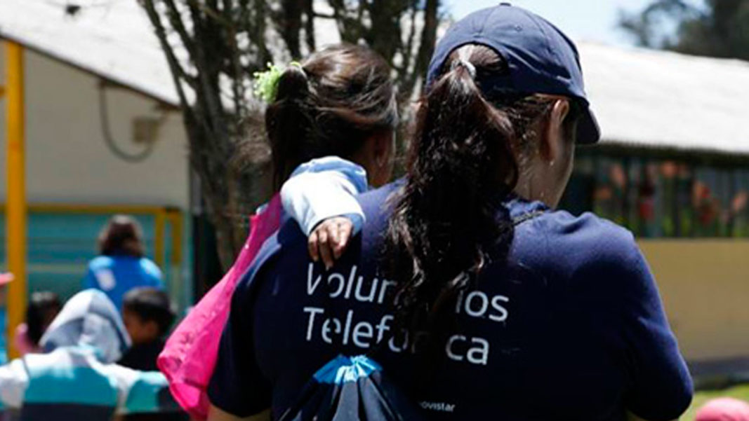 Mujeres que hacen del mundo un sitio mejor: Voluntarias Telefónica