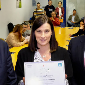 Santander ya es 'Ciudad Mapcesible'