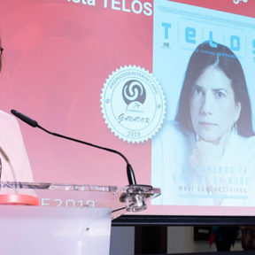 Premios Internet 2019 para Teresa Perales y la revista Telos
