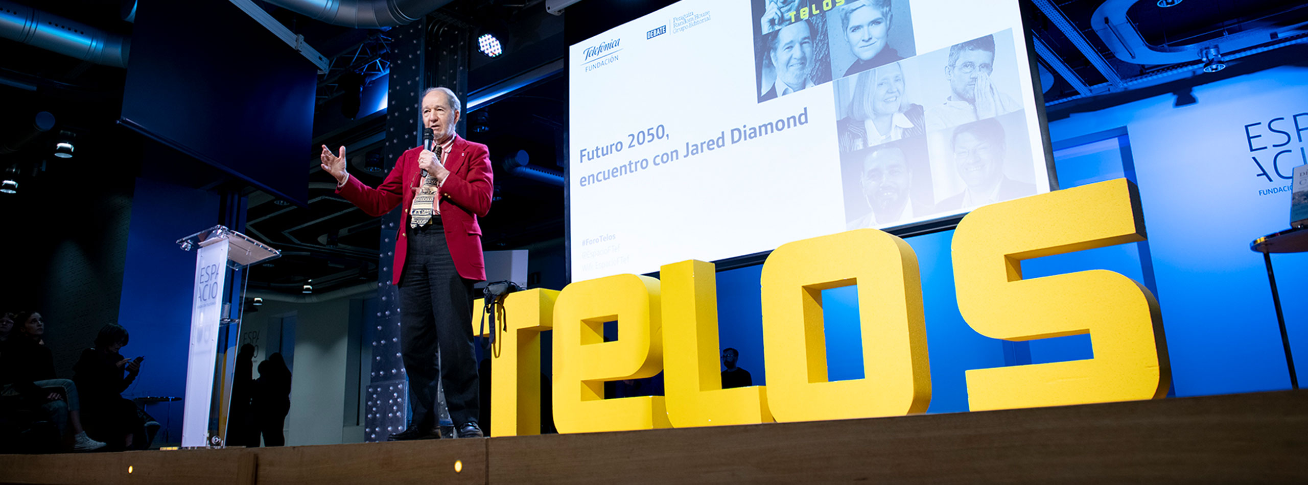 Foro Telos (jornada IV): Futuro 2050, encuentro con Jared Diamond
