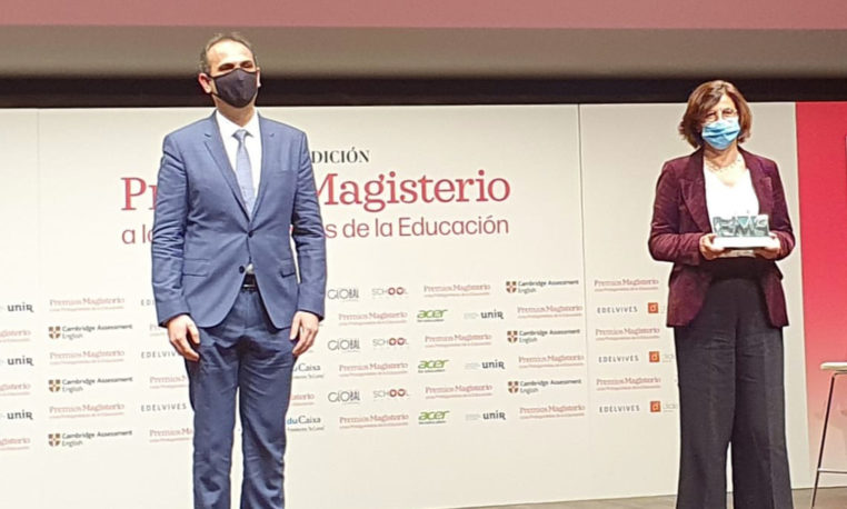 El periódico Magisterio premia la labor de Conecta Educación