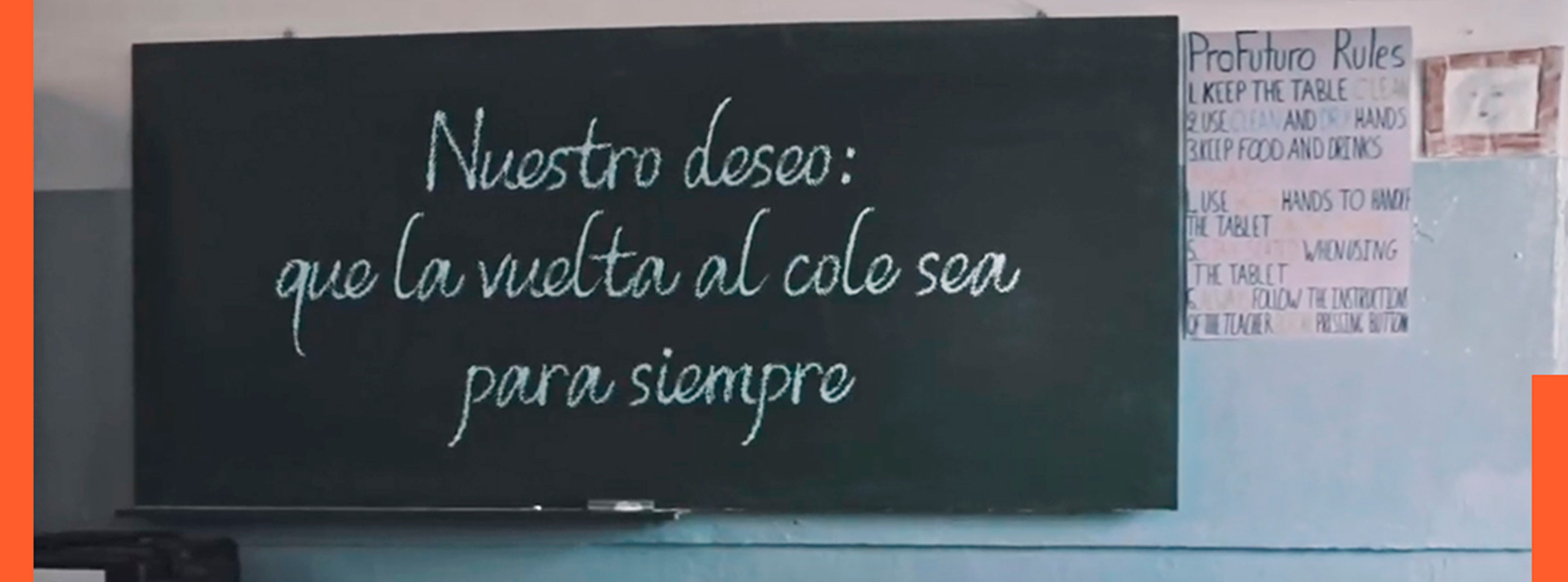 Nuestro deseo para 2021: una vuelta a las aulas definitiva