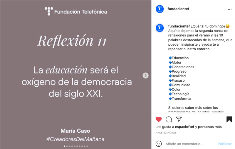 Reflexiones Instagram