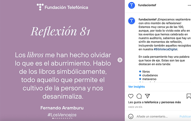 Reflexiones Instagram